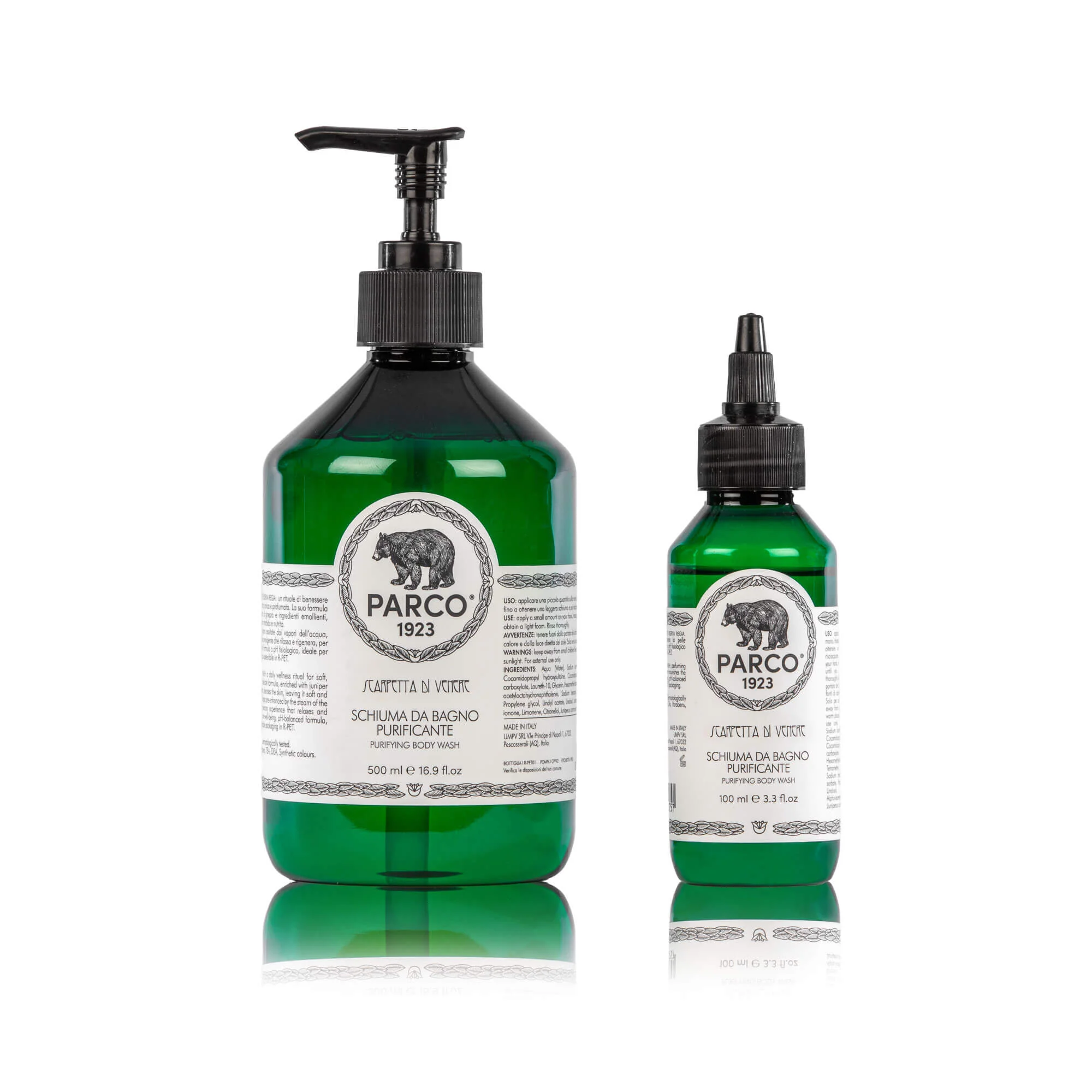 SCHIUMA DA BAGNO DELICATA – GENTLE BODY WASH 500 ML - PARCO 1923